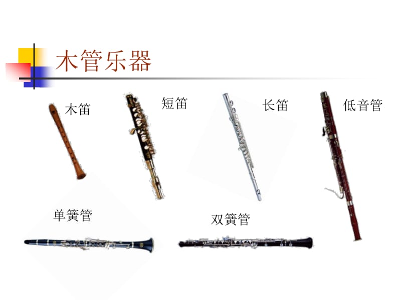 管弦乐器管弦乐团中的乐器可分为四大类ppt下载