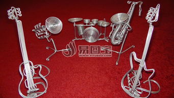 红色地毯上面的银色乐器工艺品商用正版图片下载 图片id 1610746 音乐 正版图片